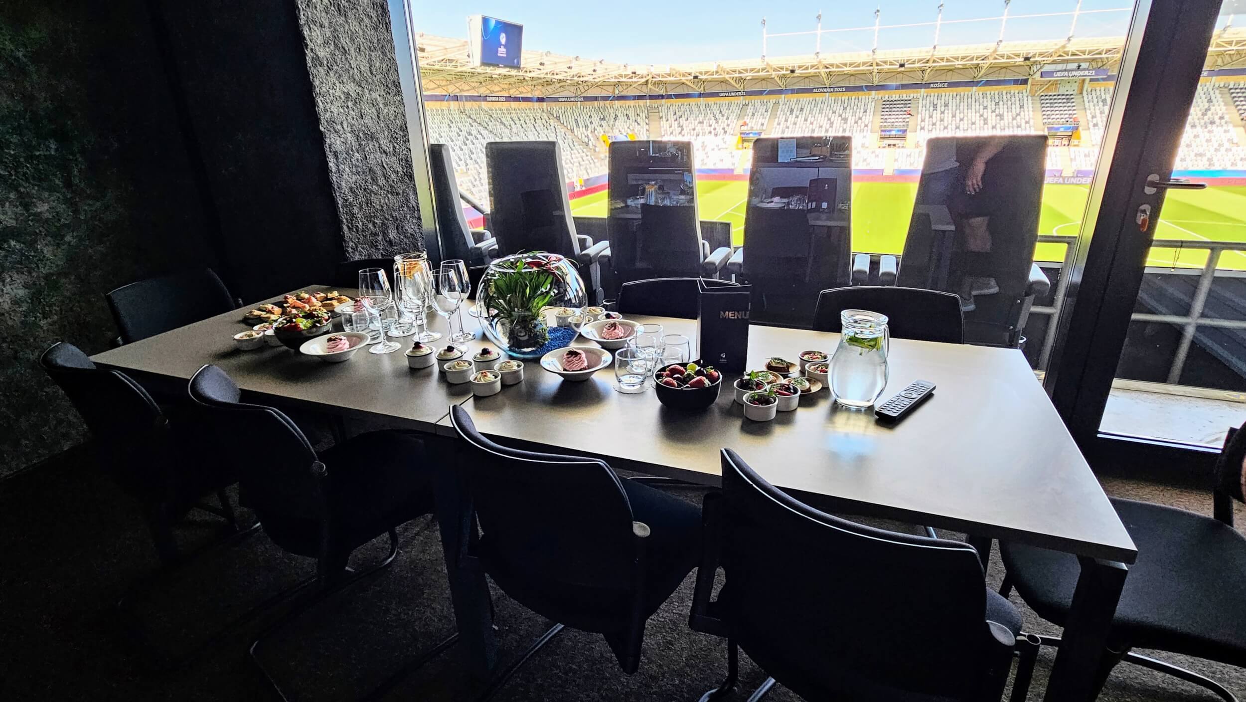 catering UEFA U21 Košice Prešov
